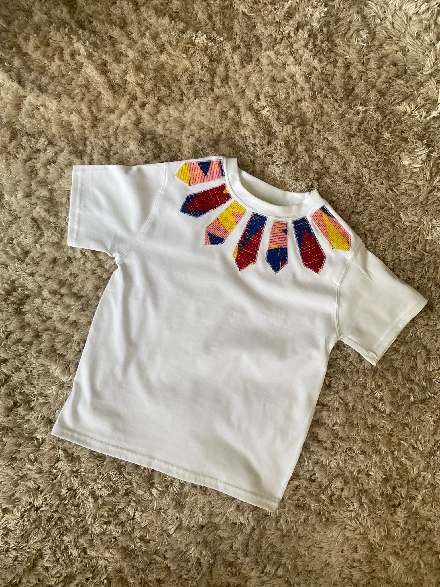 Tshirt enfant blanc personnalisé - taille 8 ans – Image 4
