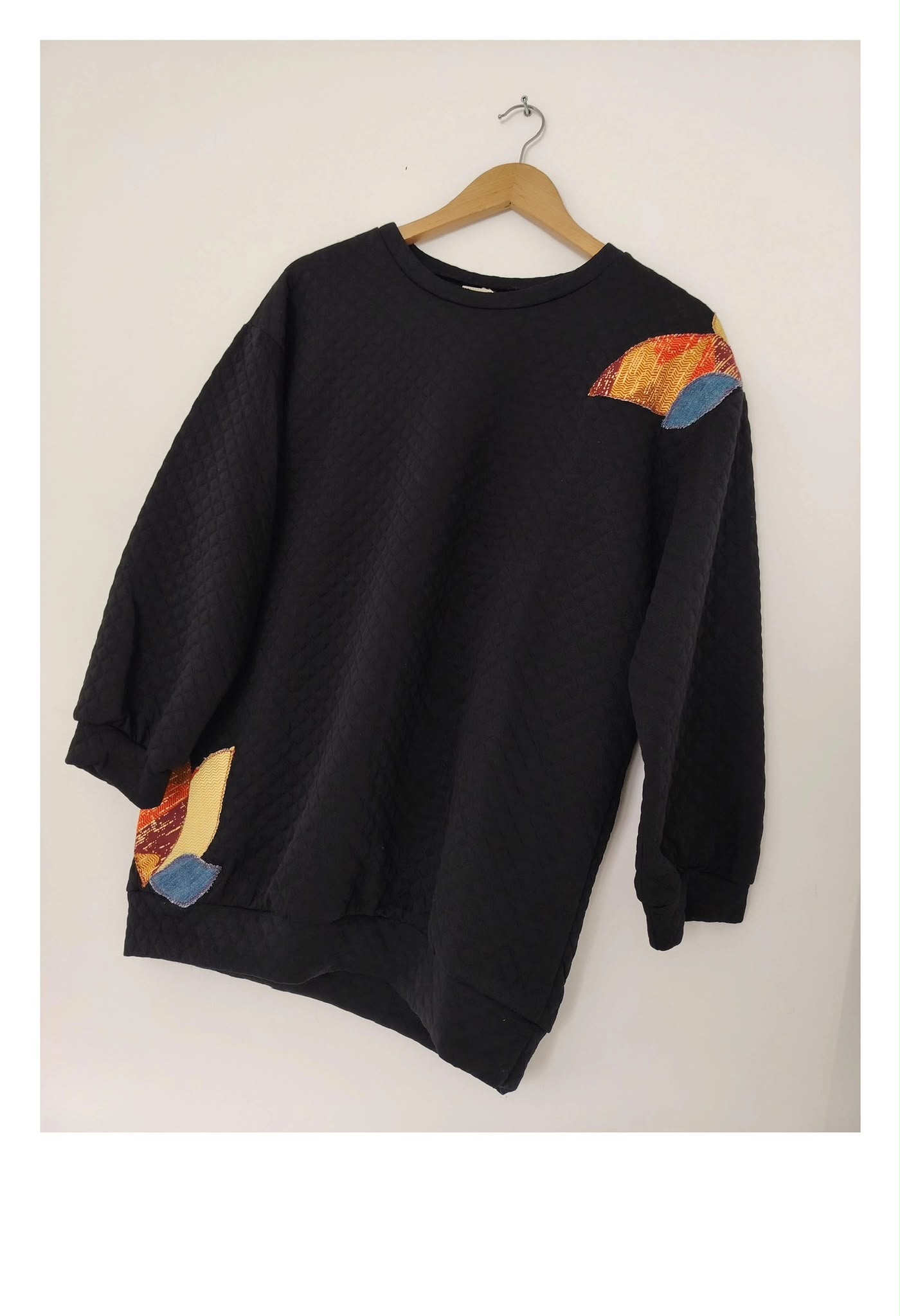 Pull noir - Taille 38/40 - pièce unique – Image 3